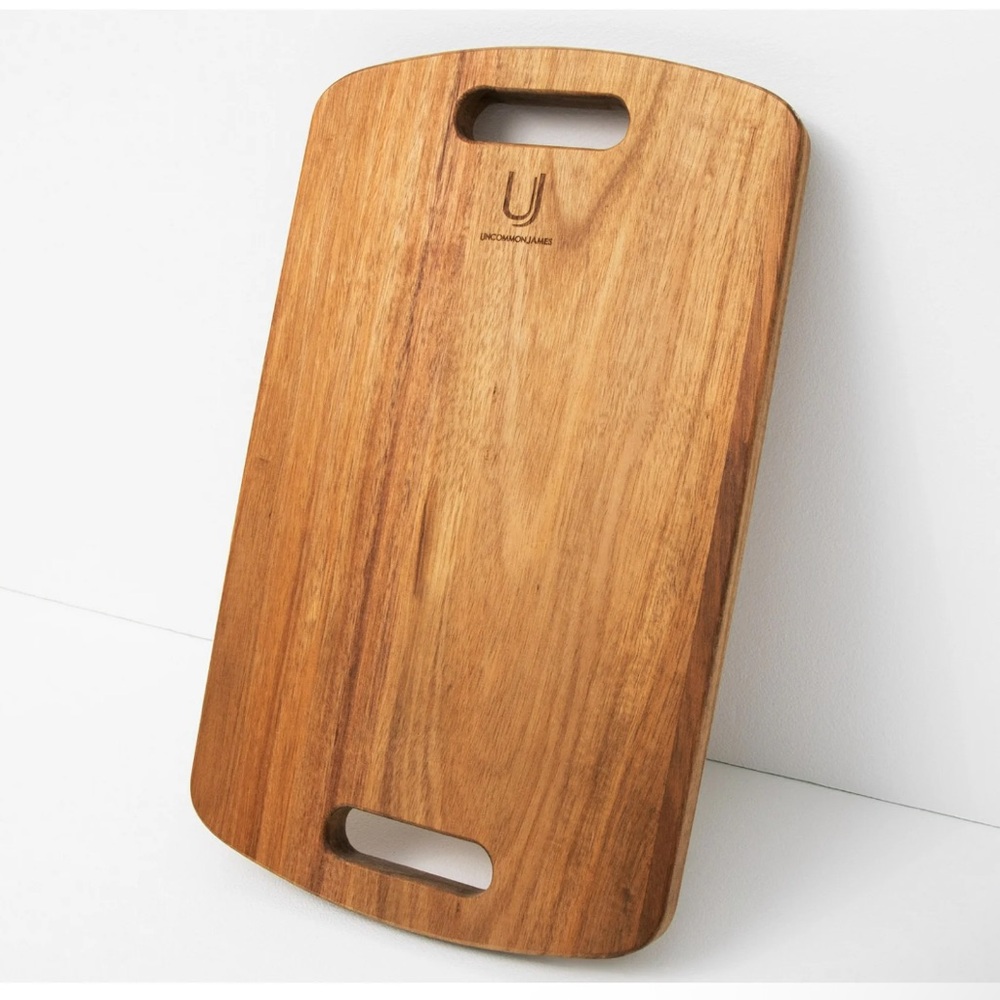 Uncommon James Home Goods Acadia Wood Cheeseboard. 15”x9”. NWT!